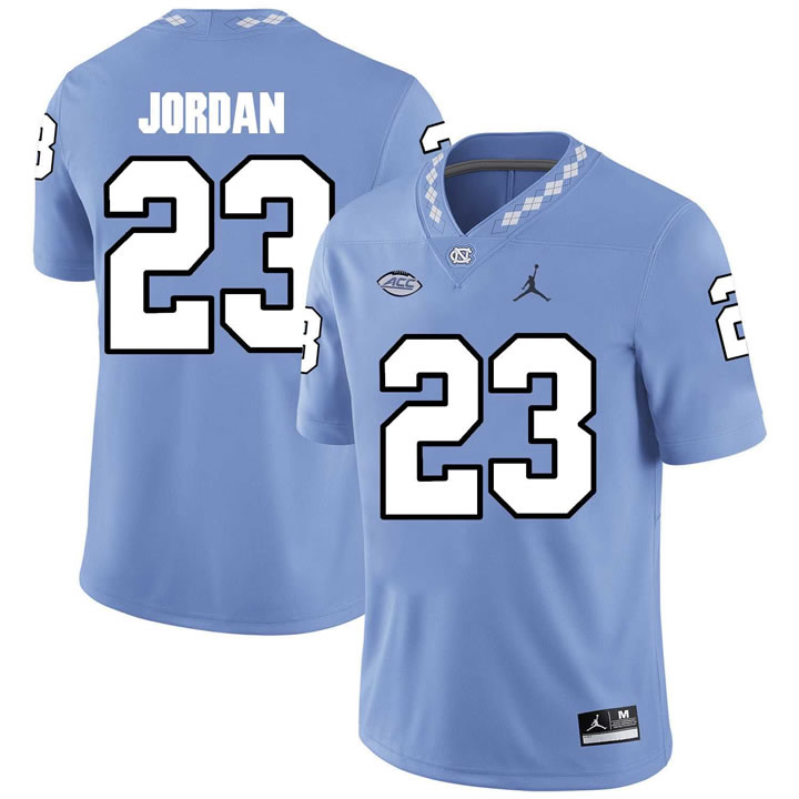 North Carolina Tar Heels #23 Michael Jordan Blue College Football Jersey